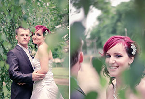 Esküvői fotózás a Dunánál